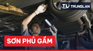 Sơn phủ gầm ô tô: Chống gỉ sét, giảm ồn, bảo vệ khung xe