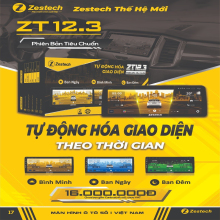 Màn Hình Zestech ZT 12.3 Inch bản tiêu chuẩn