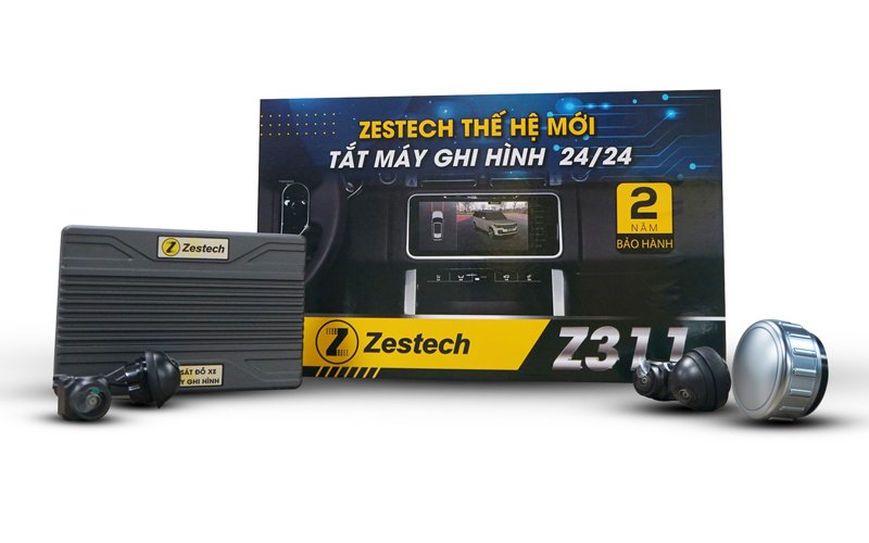 Lắp đặt Trọn bộ sản phẩm camera 360 Zestech Z311