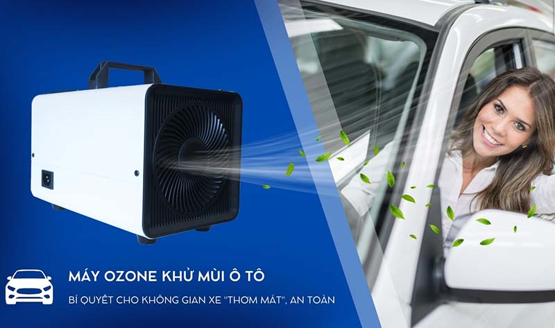 máy khủ mùi khử khuẩn ozone là gì