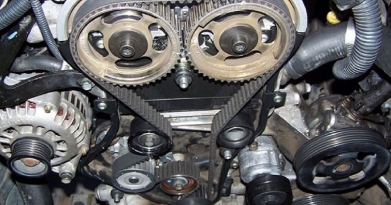 Bộ căng xích cam, dây curoa hỏng